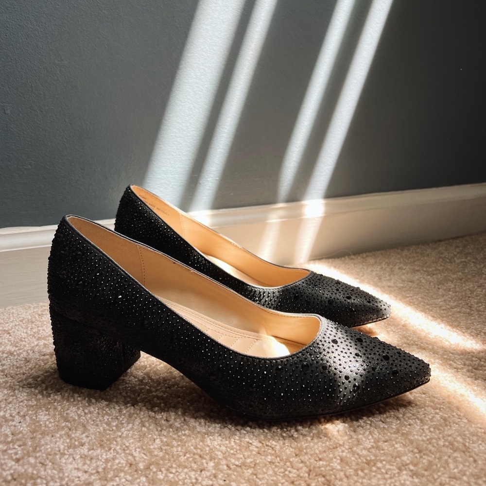 NEW Adrienne Vittadini dazzled heels